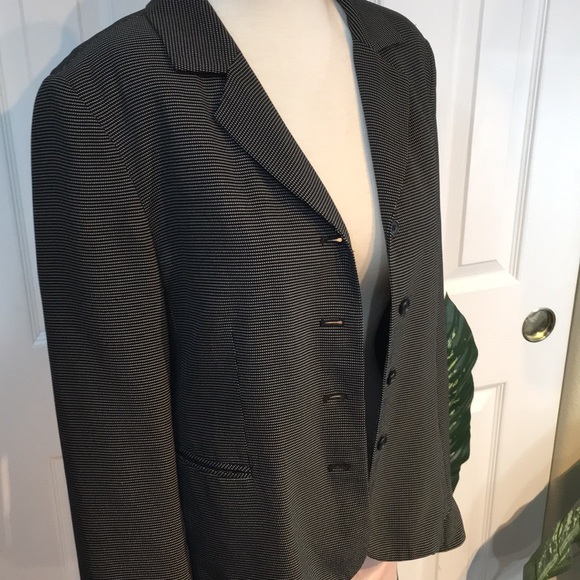 Polka dot blazer by OUTFIT PETITE JPR size 12P - Picture 2 of 8